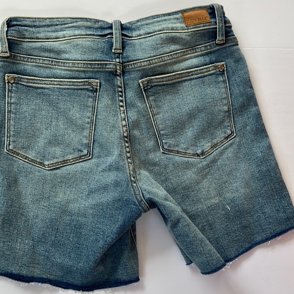Judy Blue Women's Jean Shorts - Light Blue - Picture 3 of 3